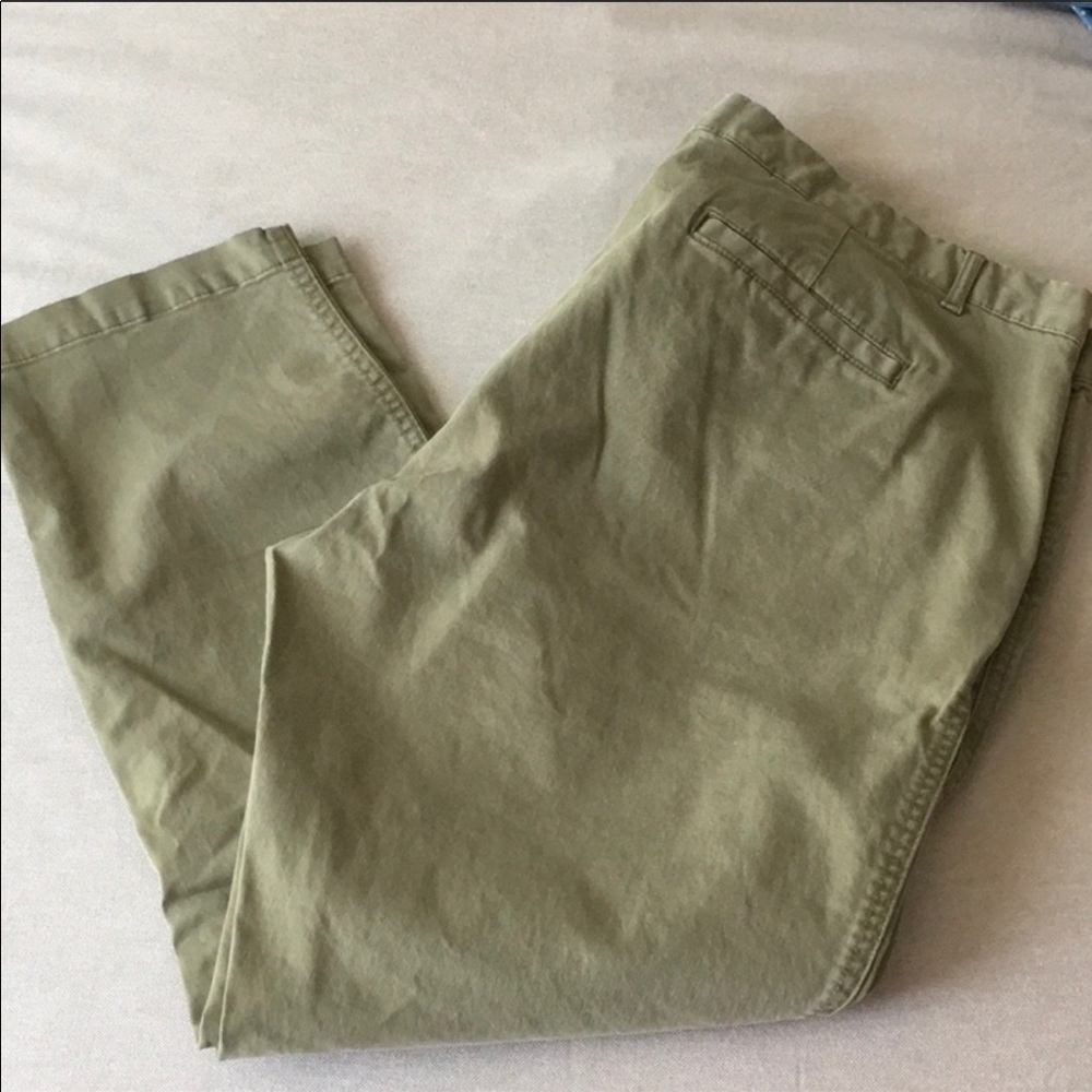 ⛱️GAP - Light Army Green Skinny Crop Pants - 16R